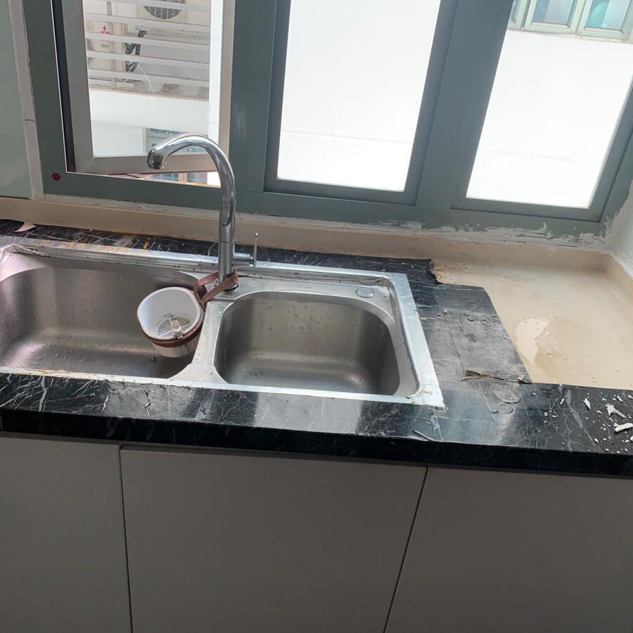 Kitchen top replacement before 2 Kitchen top replacement before 2